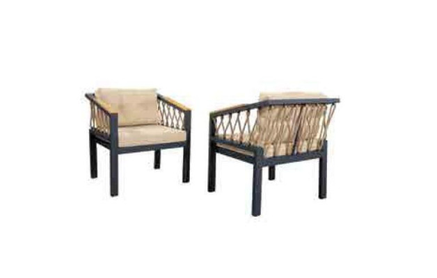 Tuinmeubilair lounge set Zitmeubilair Terras Tafel Bank 4-delige set