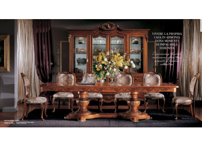 Eettafel Tafel Eettafel Eethoek Hout Groot Bruin Barok Eetkamer