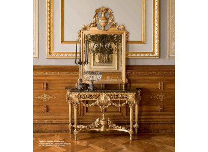 Groep console spiegel kaptafels goud barok tafel slaapkamer