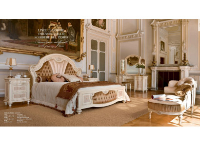 Chesterfield bed tweepersoonsbed luxe stof slaapkamer beige bedden
