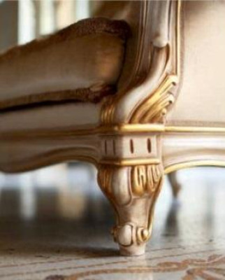 Chesterfield driezits bank 3-zits banken stof woonkamer goud