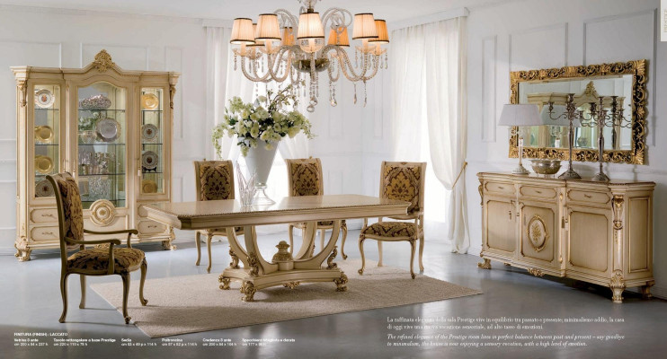 Luxe eettafel eetkamertafel eethoek tafel eetkamer Beige hout
