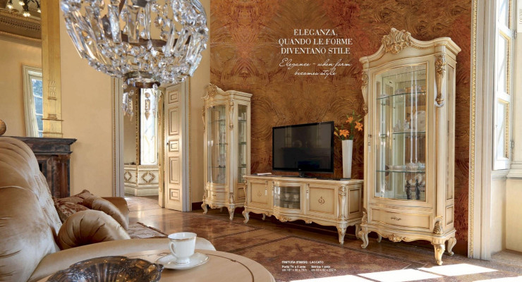 RTV Lowboard Sideboard TV-standaard Tafel Houten Tafels Beige Commode