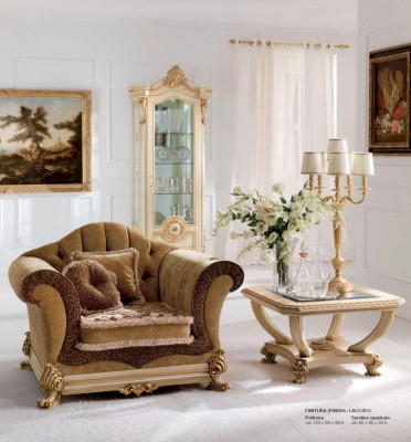 Vitrinekasten Luxe Vitrines Hout Woonkamer Meubels Gouden Kast