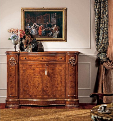 Sideboard Ladekast Kasten Kasten Meubels Bruin Woonkamer Hout