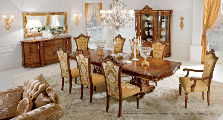Wandspiegel Spiegel Luxus Holz Goud Barok Slaapkamer Design Stijl Marzorati