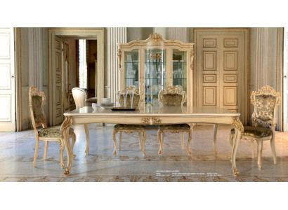 Eettafel Eettafel Groot Uitschuifbare eettafel Hout Beige
