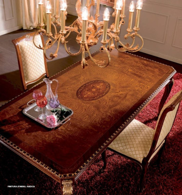Luxe eettafel eetkamertafel eethoek tafel eetkamer bruine kleur