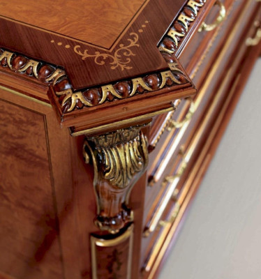 Ladekast Dressoir Kasten Laden Hout Slaapkamermeubels Kast Luxe Bruin