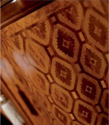 Nachtkastjes Nachtkastje Console Bijzettafel Slaapkamer Hout Bruin Luxe Nieuw