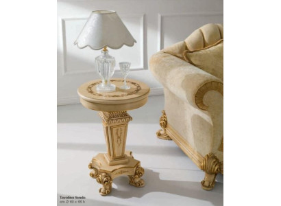 Bijzettafel salontafel Rond Tafel Woonkamer Meubels Beige