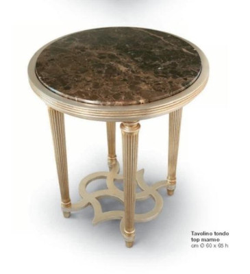 Bijzettafel Salontafel Tafel Woonkamer Meubels Beige Hout Ronde Tafels