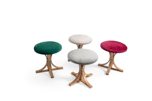 Complete salontafel 4x poef luxe meubels designer inrichting koffietafel
