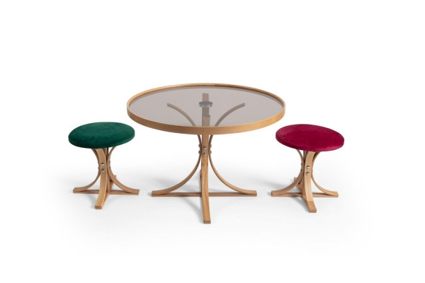 Woonkamerset Salontafel 2x kruk Luxe meubels Tafel Koffie Modern  Woonkamerset Salontafel 2x kruk Luxe meubels Tafel Koffie Modern