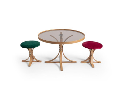 Woonkamerset Salontafel 2x kruk Luxe meubels Tafel Koffie Modern  Woonkamerset Salontafel 2x kruk Luxe meubels Tafel Koffie Modern