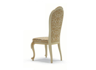 Luxe eetkamerstoel stoel eetkamer fauteuil zitter beige stoelen hout