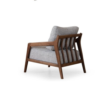 Textiel fauteuil designer woonkamer ontspanning eenzits luxe fauteuil met armleuning