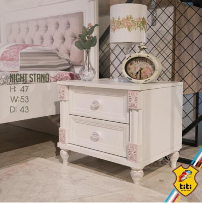 Console nachtkastjes bijzettafels houten kindernachtkastje kinderkamer