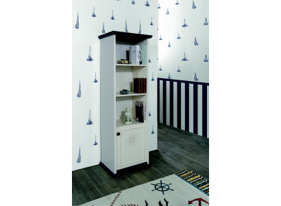 Rek kast boekenkast voor kinderkamer tienerkamer wit nieuw