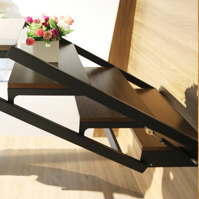 Multifunctionele ruimtebesparende meubels Eettafel Tafel Plank 2-in-1 Keukentafels Hout