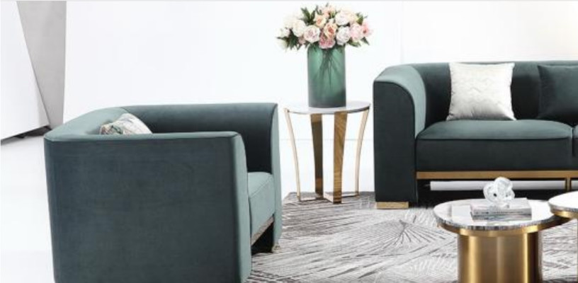 Sofaset 3-zits set 2x bijzettafel 2x salontafel Luxe meubels 7-delig. Nieuw