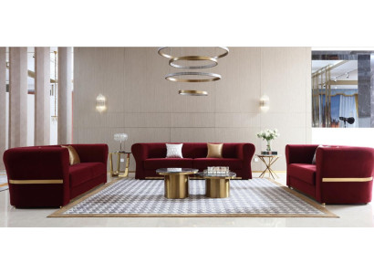 Sofaset 4+3+2 zitsbank woonlandschap set modern design Nieuwe bank