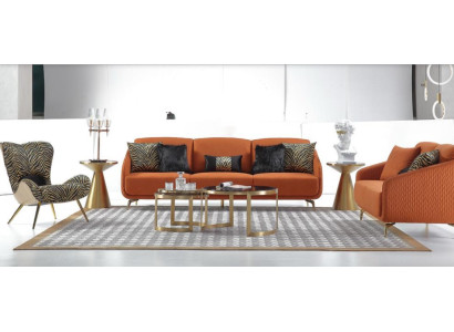 Sofaset met 3+2+1 zits bankstel Designbank gestoffeerde banken Woonkamerset Groepen