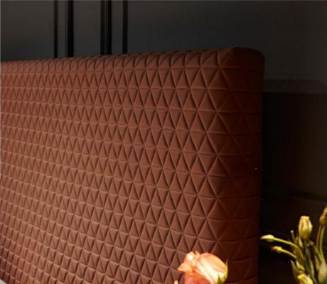 Luxe bed gestoffeerd bed lederen slaapkamer bedden 180x200cm tweepersoonsbed hotel huwelijk