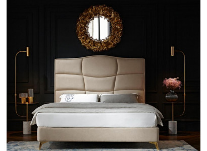 Bedtextiel 2x nachtkastje 3-delige slaapkamerset meubilair Nieuw Modern Luxe Bedden