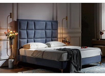 Compleet slaapkamer set bed 2x nachtkastje 3-delige set bedden ontwerper luxe