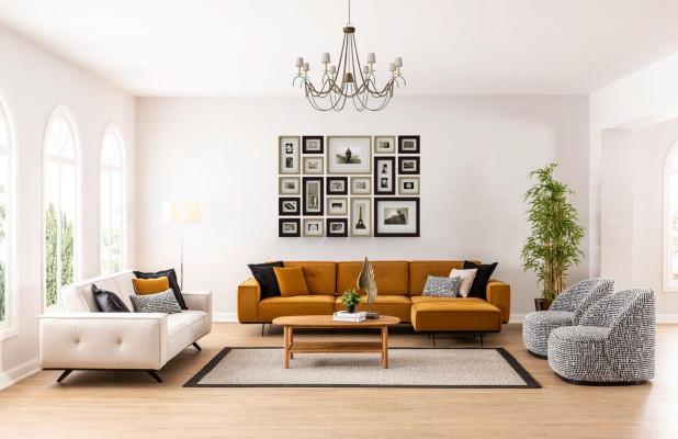 Sofaset bank bankstel set 4-delig. Set banken banken meubels inrichting