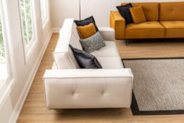 Luxe bankstel 3-zits stof Woonkamer Modern design Banken Bekleding Bankstellen