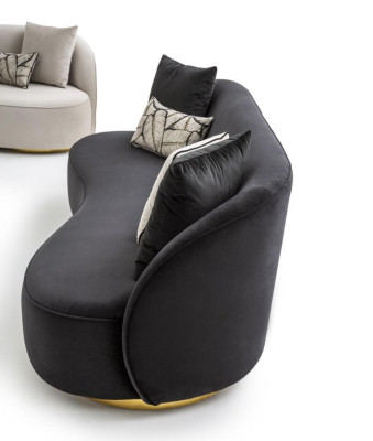 Sofaset 4+3+1 Zits Set Design Banken Bekleding Zitbanken Moderne Bank