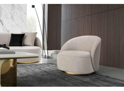 Moderne fauteuil met één zitplaats, ontwerp fauteuil voor woonkamerinrichting, 1-zitsbank.