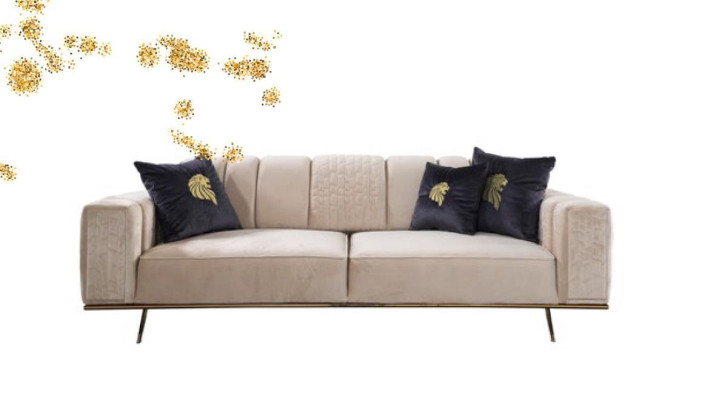 Luxe bankstel bank textiel banken 4+3+1 zitbanken woonkamer stof
