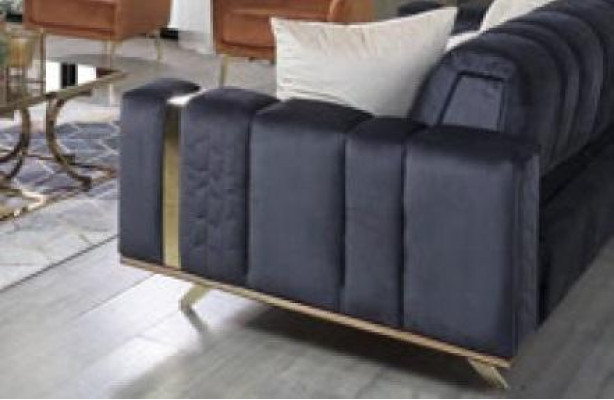 Luxe bankstel bank textiel banken 4+3+1 zitbanken woonkamer stof