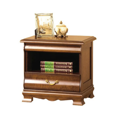 Klassieke nachtkastje massief houten console plank slaapkamer N-SzN