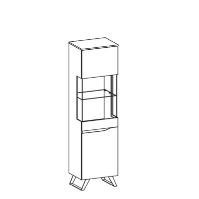 Moderne glazen vitrinekasten houten designkast vitrinekastenrekken nieuw