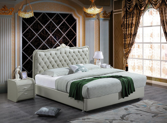 Tweepersoonsbed Slaapkamer Bedden Luxe Meubelen Tweepersoonsbed Chesterfield Barok Stijl