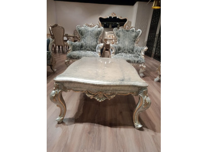 Klassieke troonstoelmeubels barok fauteuil Chesterfield fluwelen stoel