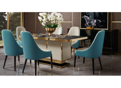 Eettafel Ontwerp Tafel Roestvrij Staal Moderne Eetkamer Woonkamer Keuken