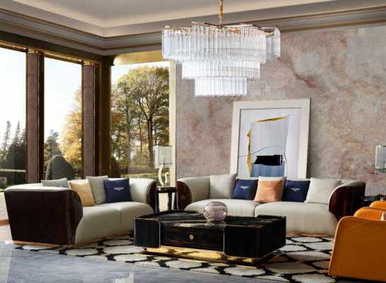 Leren bank Ontwerper Bank Beklede Bank Banken Vierzitter Meubels Woonkamer Hout Leerbank Ontwerper Bank Gestoffeerde Bank Bankstellen Vierzitter Meubels Woonkamer Hout