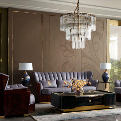 Leder bankstel 3-zits bank gestoffeerde banken design luxe bank meubels driezits nieuw