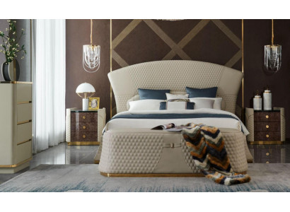 Ontwerp Leren Bed Luxe Gestoffeerde Bedden Tweepersoons Slaapkamer 180x200