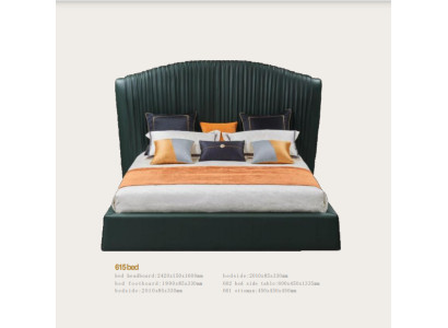 Bed Dekbedovertrek Design Luxe Tweepersoonsbedden Beige 180x200 Slaapkamer Leder Hotel