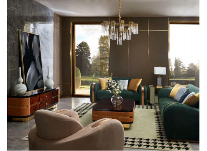 Bankstel 2-zits Luxe Designer Bank Nieuw Bankstel Luxe Gestoffeerde Bankstellen Tweezits Nieuw