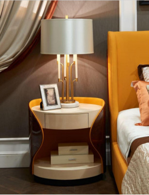 Bed Nachtkastje Kruk 4-delige Slaapkamer Set Modern Design Luxe Bedden Nieuw