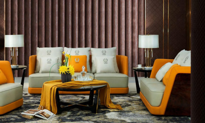 Ontwerp meubels Bank Coch 3-zits bekleding woonkamer banken banken lederen driezitter