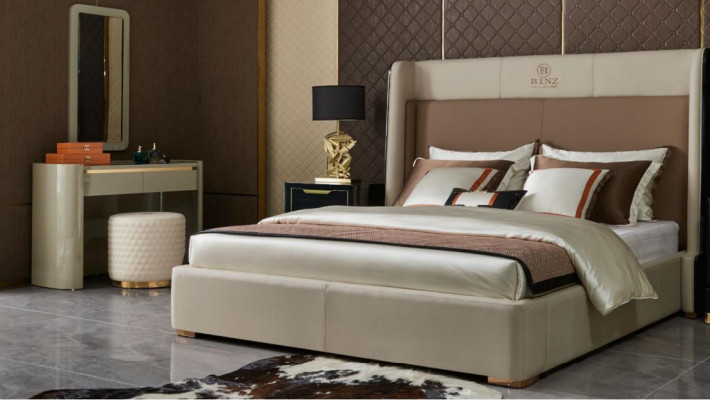 Luxe kaptafel spiegel kruk compleet set dressoir slaapkamer