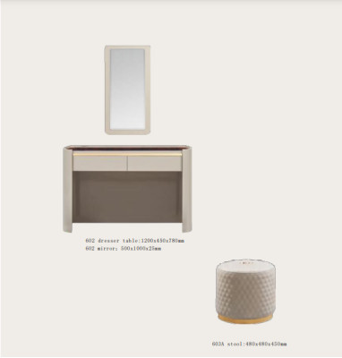 Kaptafel Kruk Console Make-uptafels Tafel Spiegel Consoles